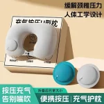 Neck Pillow U-shaped Pillow Pressing Inflatable Pillow - Image 2
